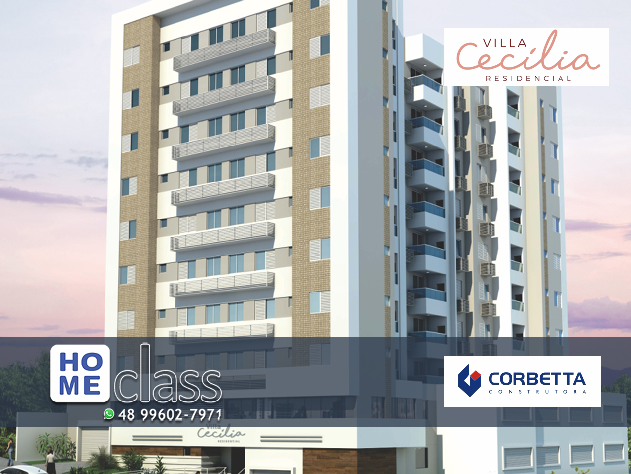 APTOS 2 DORMITÓRIOS, 1 SUÍTE, RESIDENCIAL VILLA CECÍLIA - CENTRO, CRICIÚMA