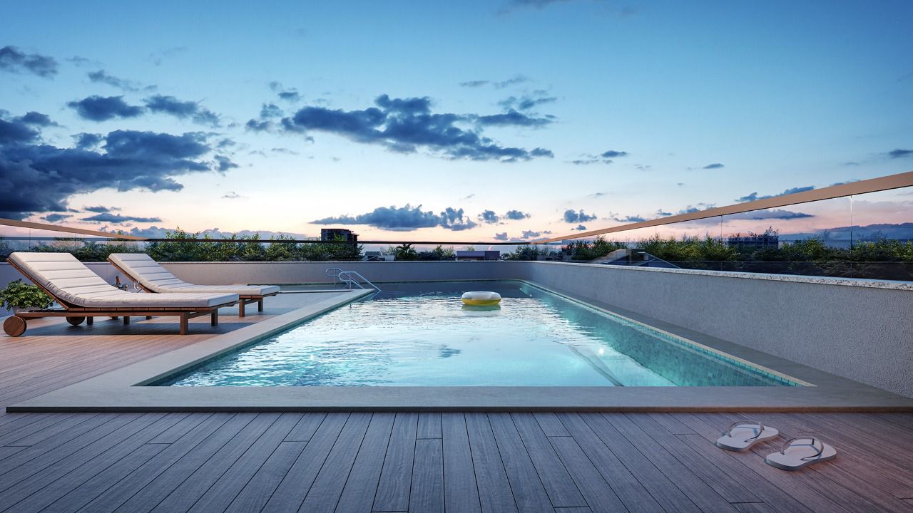 MAR DI AMALFI: APARTAMENTOS COM 3 DORM, 1 E 3 SUÍTES, PISCINA COM DECK EM BALN RINCÃO