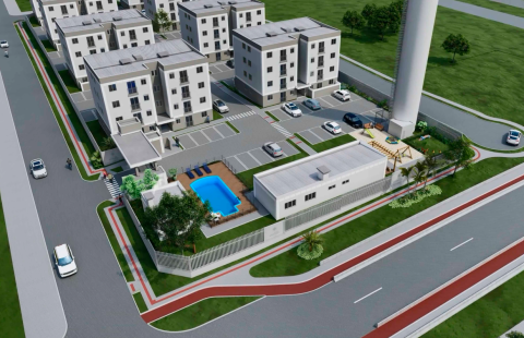 APTO COM 2 DORMITÓRIOS, VAGA DE ESTACIONAMENTO, B. ANA MARIA, CRICIÚMA, PRÓXIMO A VIA RÁPIDA,